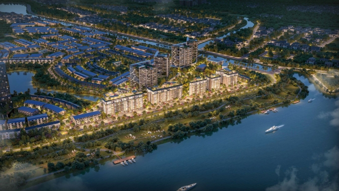 04-1754889270-9848-1754894346 Phối cảnh dự án Eco Riverside bên sông Thái Bình. Ảnh: Ecopark Hải Dương