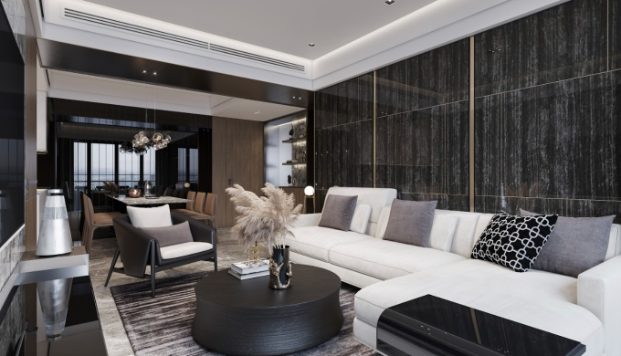 Căn hộ A-CH0906 sẽ lên sóng NobleGo ngày 8/8 với mức giá khởi điểm từ 4,2 tỷ đồng. Ảnh: Sunshine Group