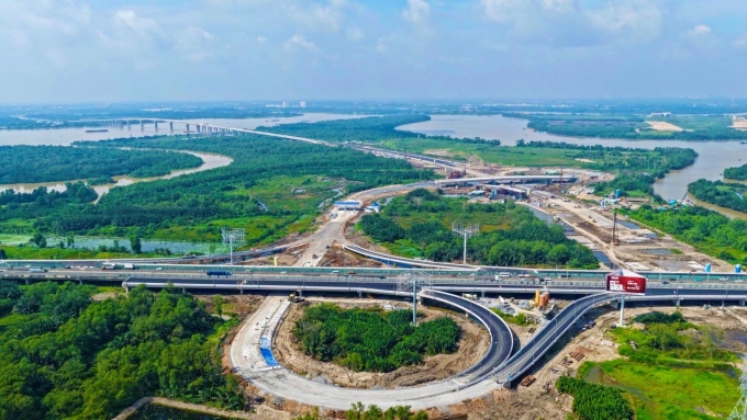 1-1755242003-5270-1755242289 Nút giao vành đai 3 và cao tốc TP HCM - Long Thành - Dầu Giây đang được đẩy nhanh tiến độ. Ảnh: Trần Út