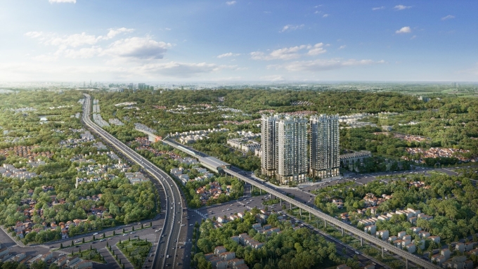 2-1754290581-8438-1754356085 Jade Square được bao quanh bởi các tuyến đường chính. Ảnh: JS