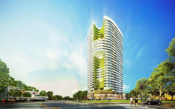 Hình phối cảnh dự án. Ảnh: ATTLand