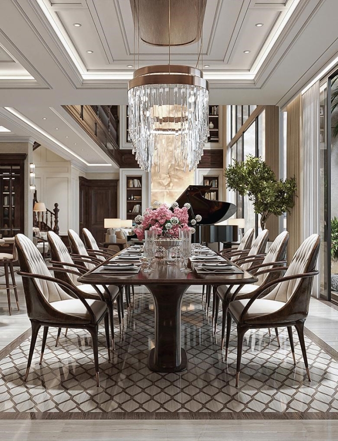 3-1755134812-5741-1755135471 Căn Sky Villa A2.12-09 sở hữu bể bơi và sân vườn riêng cùng sảnh đón và thang máy riêng biệt, cá nhân hóa nội thất với các gói thiết kế từ thương hiệu xa xỉ. Ảnh: Sunshine Group