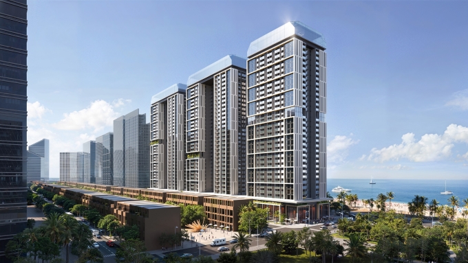 3-sun-centro-town-5-1755161031-3540-1755220981 Phối cảnh tổ hợp căn hộ cao tầng Sun Centro Town thuộc Sun Elite City. Ảnh: Sun Property