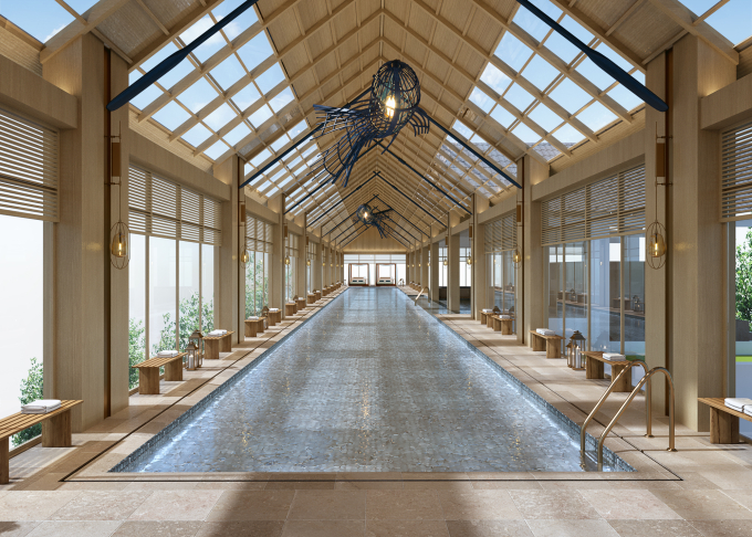 Sun Centro Town kiến tạo hệ thống tiện ích nội khu đẳng cấp. Ảnh: Sun Property