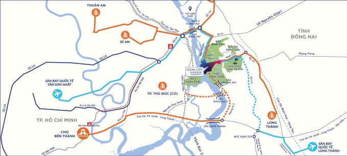 a2-2-1755143012-7442-1755144702 Đô thị tích hợp Izumi City tại phía Đông TP.HCM, ngay nút giao của nhiều dự án hạ tầng chiến lược.