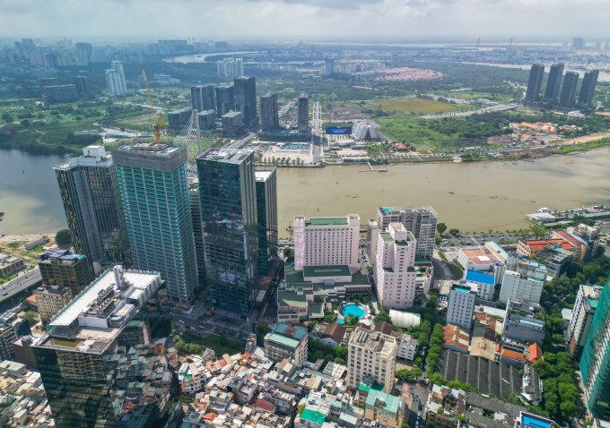 dji-0364-2882-1754193614 Bất động sản khu trung tâm TP HCM, tháng 7/2025. Ảnh: Quỳnh Trần