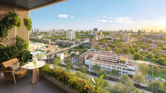 view-feliza-suites-1-175462630-9660-4963-1754635420 Mỗi tòa nhà tại Sun Feliza Suites sở hữu không gian sống khác biệt. Ảnh: Sun Property