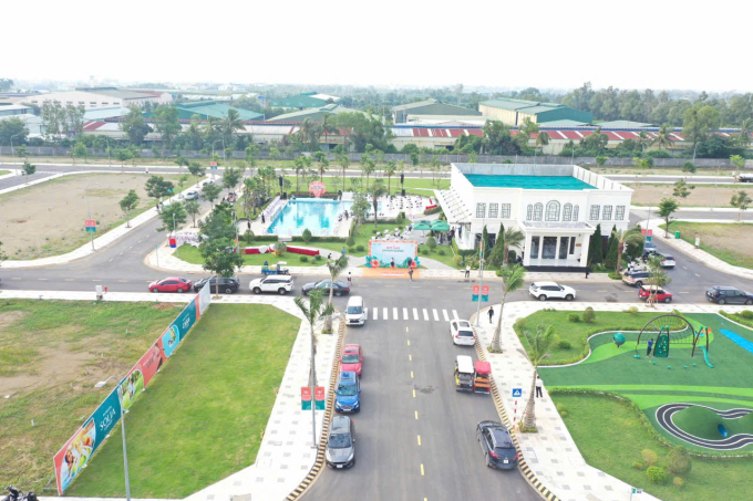 z6862949025477-f4e5f40298e9e9c-2820-3985-1754187240 Một dự án  khu dân cư chuẩn bị mở bán tại Tây Ninh. Ảnh: Phương Uyên